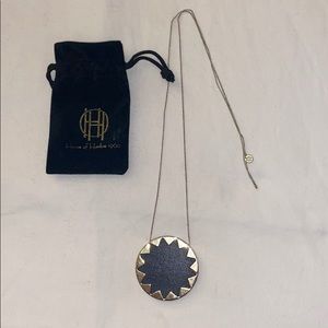 House of Harlow Sunburst Pendant Necklace
